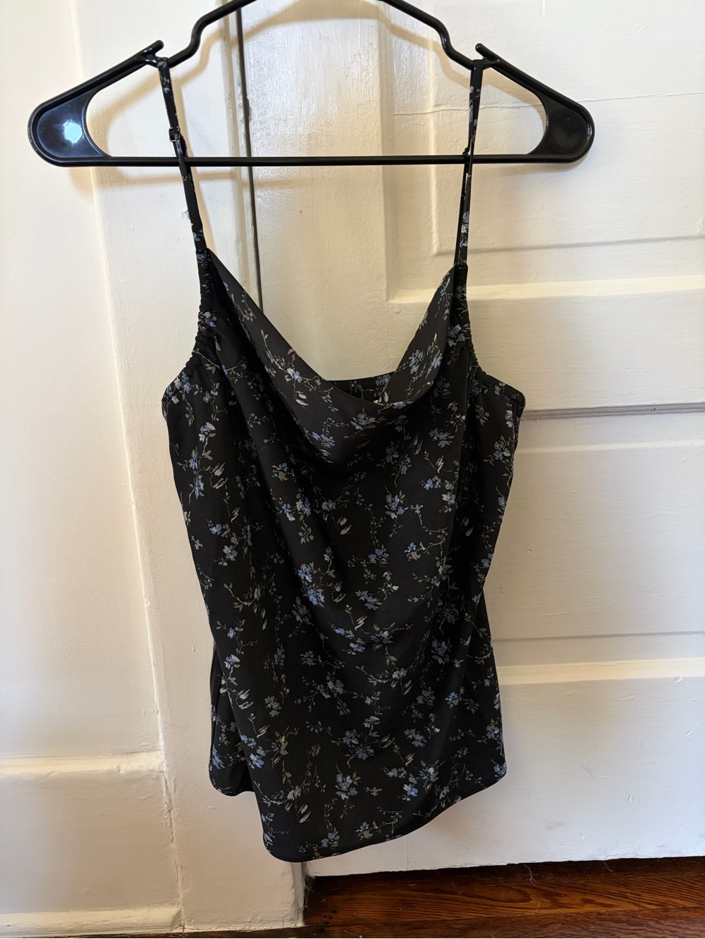 OAK + FORT Cowl Neck Floral Camisole